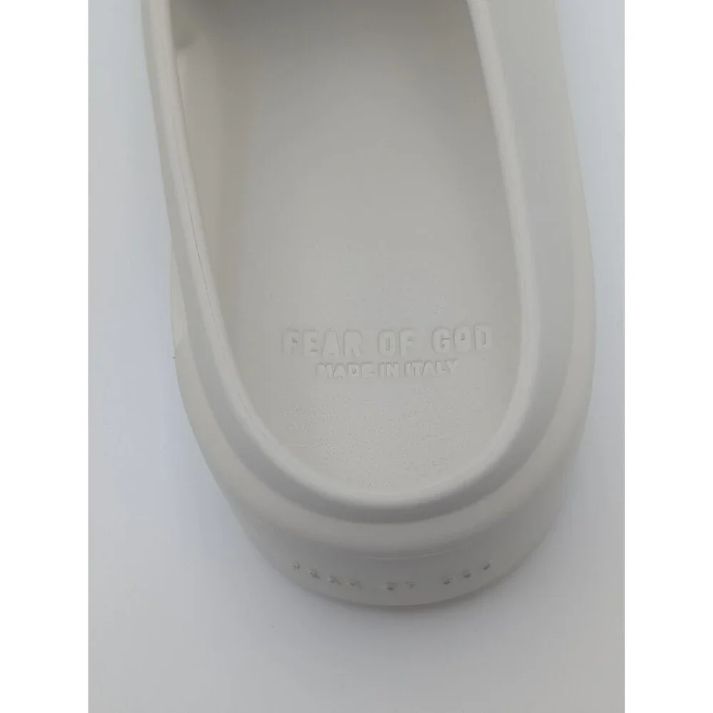 Fear of God Essentials The California Mules Cream Size 45 (Fits US 12)